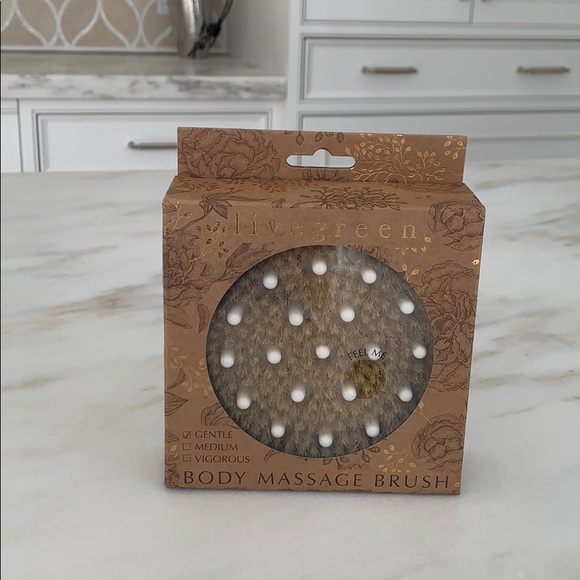 Livegreen new body massage brush gentle brush - Picture 2 of 5